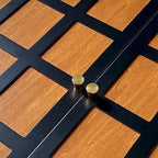 Black 60 TV Stand with Storage & Adjustable Shelves for 65 TVs