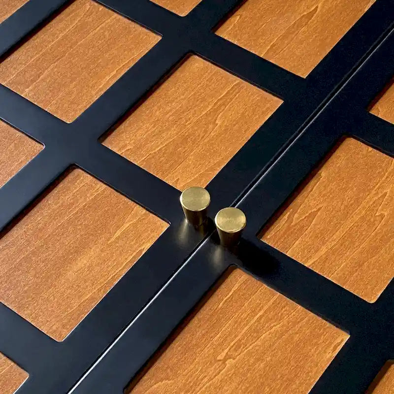 Black 60 TV Stand with Storage & Adjustable Shelves for 65 TVs