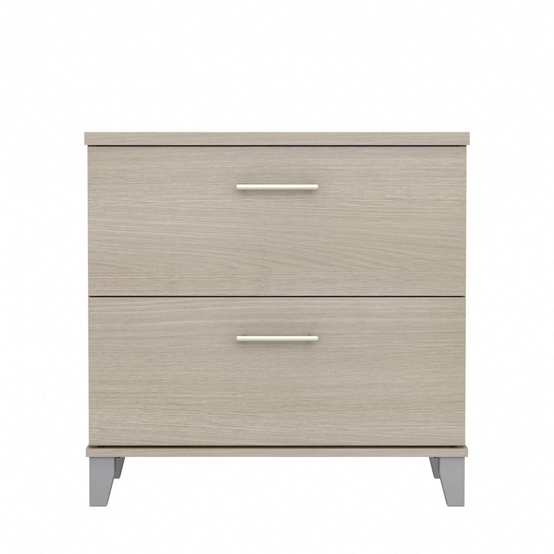 Bush Furniture Somerset 2 Drawer Lateral File Cabinet with Storage