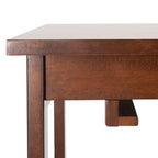 SAFAVIEH Neoma 3 Piece Pub Set - White Oak - 42.1 x 17.7 x 36.2 - 42Wx18Dx36H