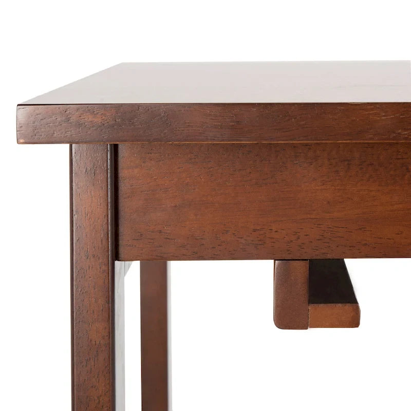 SAFAVIEH Neoma 3 Piece Pub Set - White Oak - 42.1 x 17.7 x 36.2 - 42Wx18Dx36H