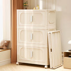 19.69 Side Wide Folding Storage Cabinet