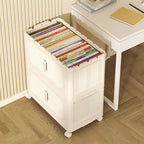 19.69 Side Wide Folding Storage Cabinet