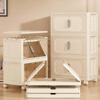 19.69 Side Wide Folding Storage Cabinet