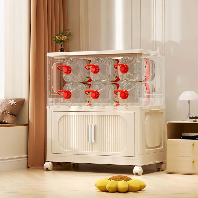 19.69 Side Wide Folding Storage Cabinet