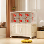 19.69 Side Wide Folding Storage Cabinet