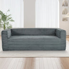 Christopher Knight Home - Jonathan Luxuriously Soft Modern 3-Seat Corduroy Sofa