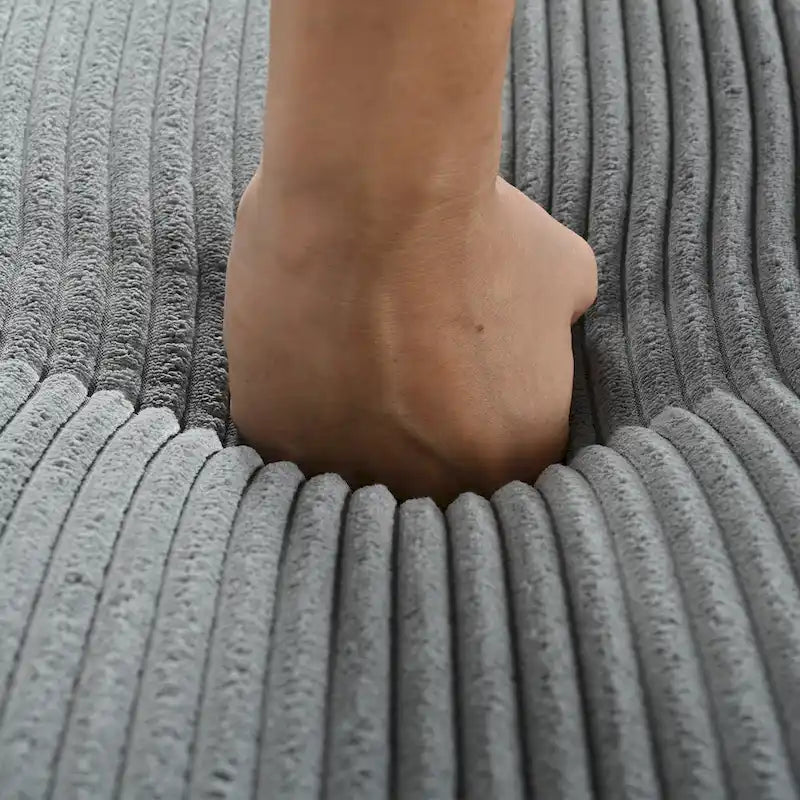 Christopher Knight Home - Jonathan Luxuriously Soft Modern 3-Seat Corduroy Sofa