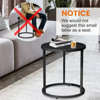 Outdoor Papasan Chairs with Cushion PE Rattan Patio Cozy Chairs with Side Table