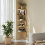 5-Tier Corner Shelf - 7.9D x 7.9W x 49.6H