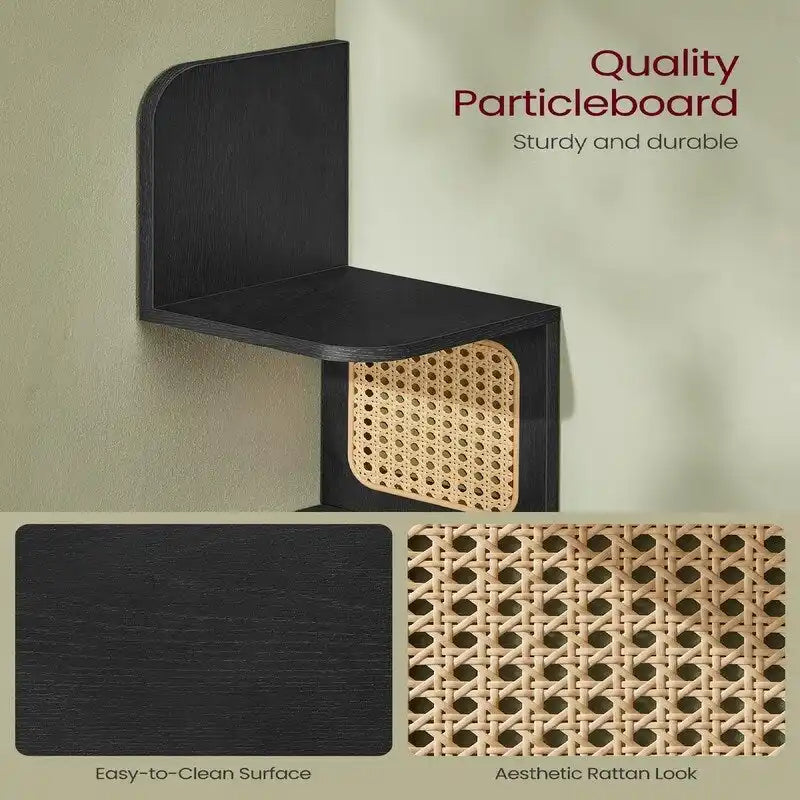 5-Tier Corner Shelf - 7.9D x 7.9W x 49.6H