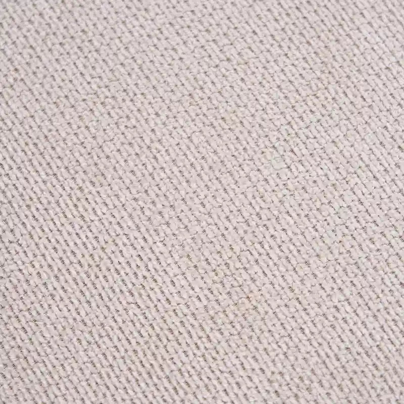 FERPIT Modern Curved Accent Chair with Faux Linen Upholstery, Comfy Lounge Chair with Metal Frame & Cushions