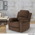 Celestina Bubba Microfiber Gliding Recliner by Christopher Knight Home