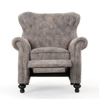 Walder Tufted Microfiber Recliner Club Chair by Christopher Knight Home