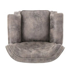 Walder Tufted Microfiber Recliner Club Chair by Christopher Knight Home