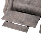 Walder Tufted Microfiber Recliner Club Chair by Christopher Knight Home