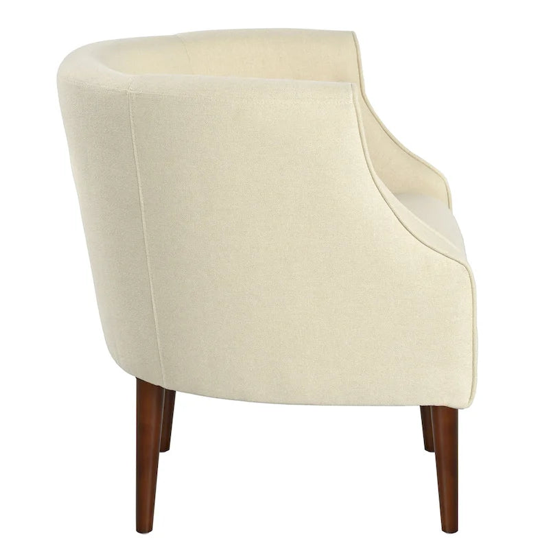 Brandi Button-tufted Fabric Club Chair by Christopher Knight Home - 27.00 W x 28.75 L x 30.50 H