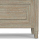 WYNDENHALL Hampshire SOLID WOOD 42 inch Wide Traditional Entryway Storage Bench - 42 W x 18 D x 29.5 H