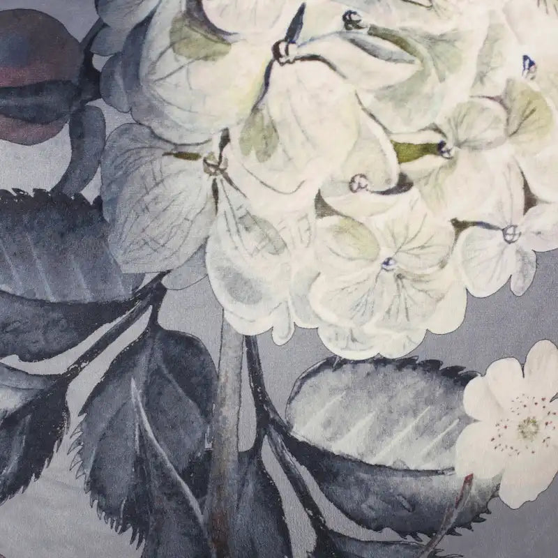 Reigle Traditional Medium Fabric Flower Print Cube Pouf by Christopher Knight Home