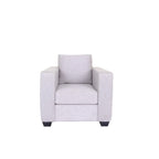Coast to Coast Sofas Contemporary Sofa Chair Polyester Fabric Solid Wood Frame Upholstered