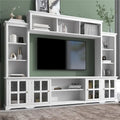 Modern Minimalism Style Entertainment Wall and TV Stand