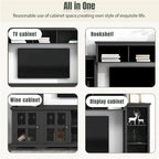 Modern Minimalism Style Entertainment Wall and TV Stand