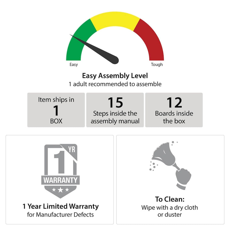 Ameriwood Home Cantell TV Stand for TVs up to 59 Inches