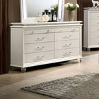 Xian Contemporary 56-inch Wide 8-Drawer Solid Wood Dresser by Furniture of America