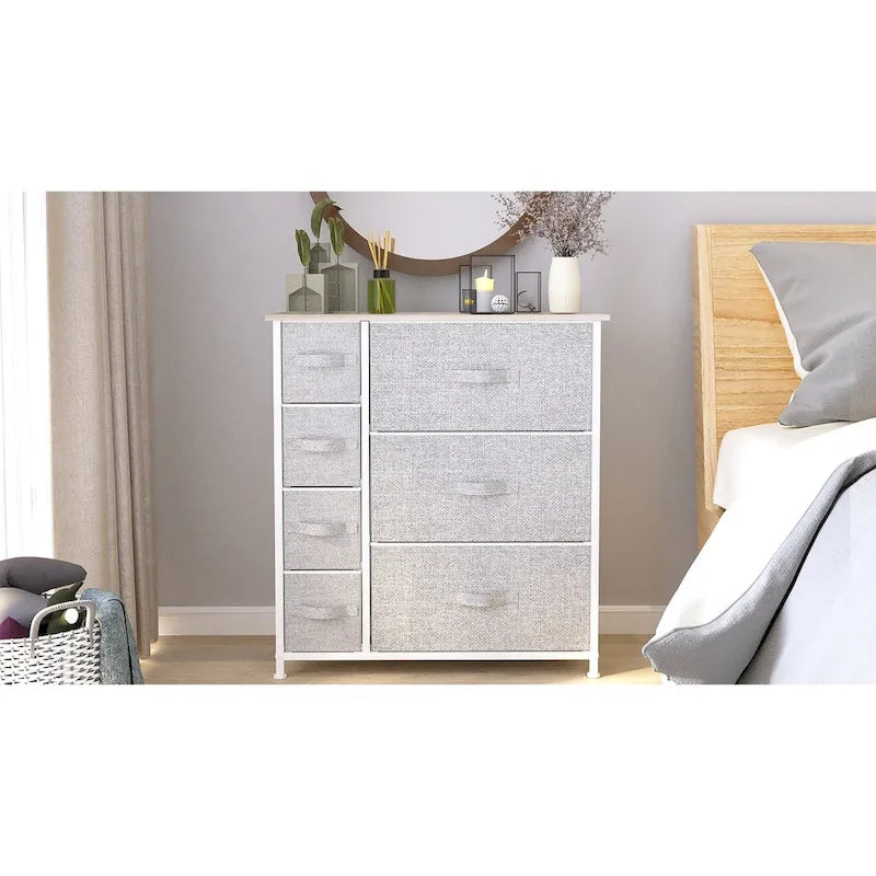 7-Drawers Furniture Storage Chest Dresser