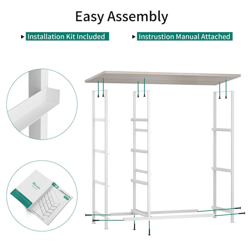 7-Drawers Furniture Storage Chest Dresser