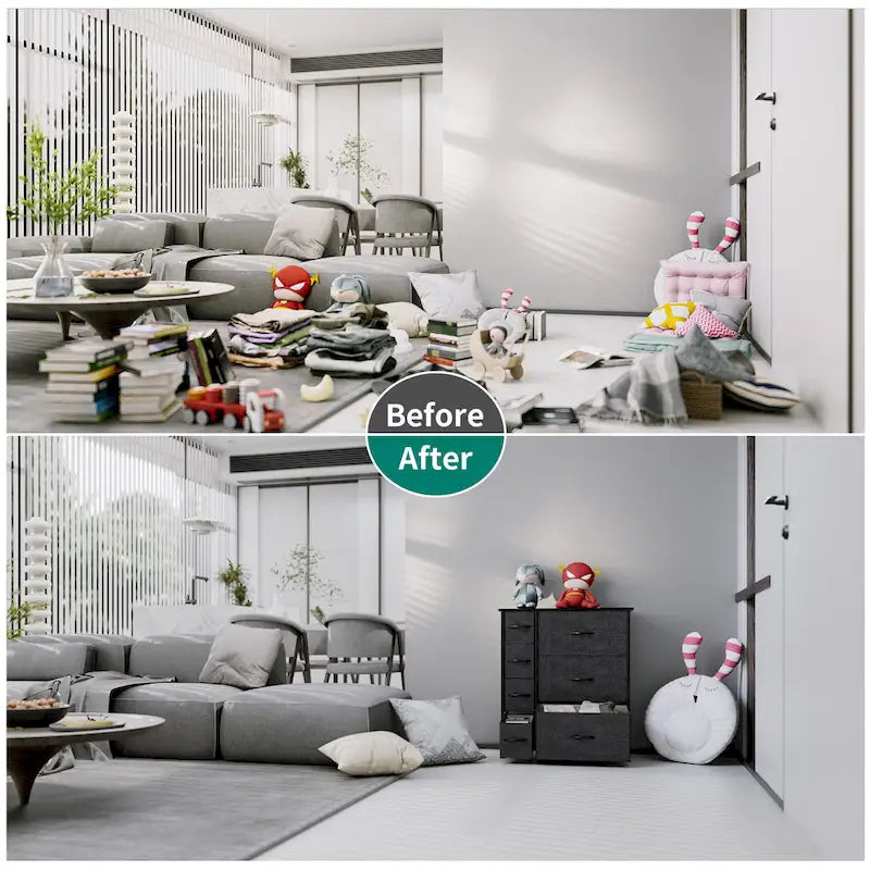 7-Drawers Furniture Storage Chest Dresser