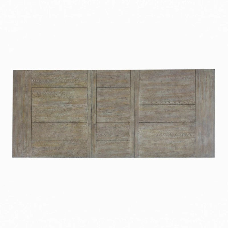 Whitney Antique Linen & Weathered Gray 6 Piece Trestle Table Set