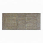 Whitney Antique Linen & Weathered Gray 6 Piece Trestle Table Set