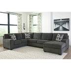 Ballinasloe 3-Piece Sectional - Smoke