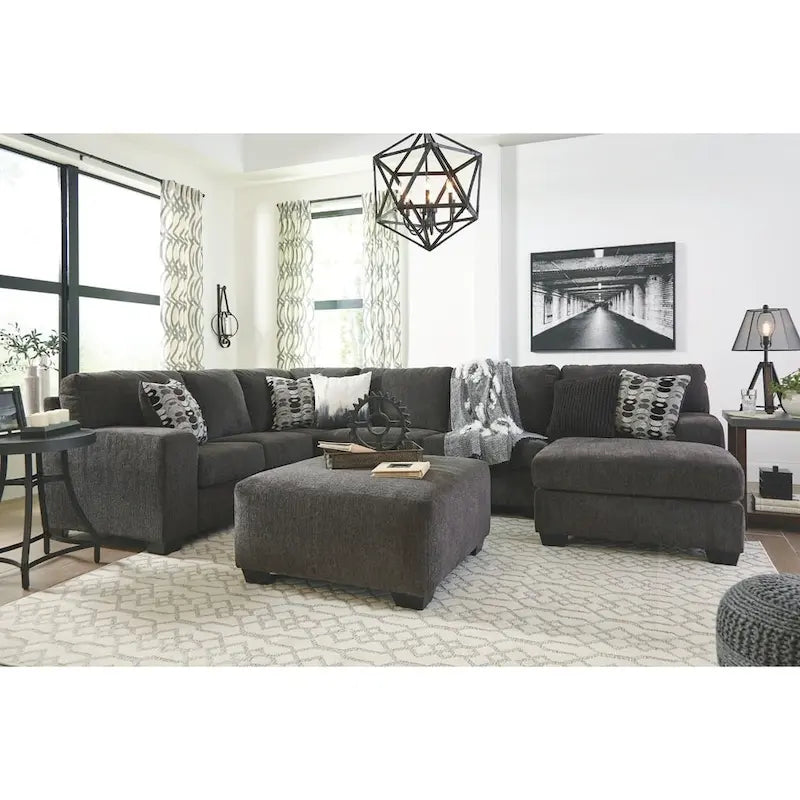 Ballinasloe 3-Piece Sectional - Smoke
