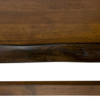 Mav Transitional Walnut 24-inch Solid Wood Side Table by Furniture of America