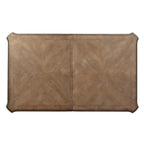 Magnolia Manor Antique White Weathered Bark Rectangular Leg Table - Antique White