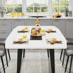 70.86 Inches Industrial Dining Table for 6-8 People