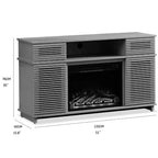 51 TV Stand With Fireplace and Remote Control