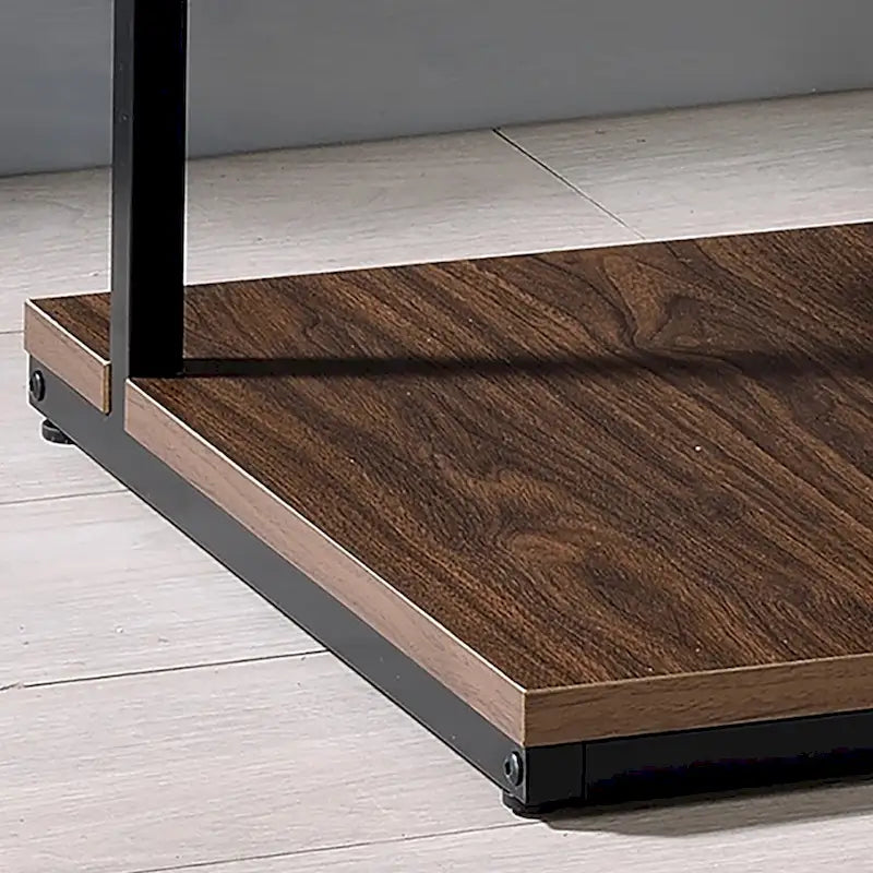 Jolle Contemporary 19-inch Wood 2-Shelf Side Table by Furniture of America