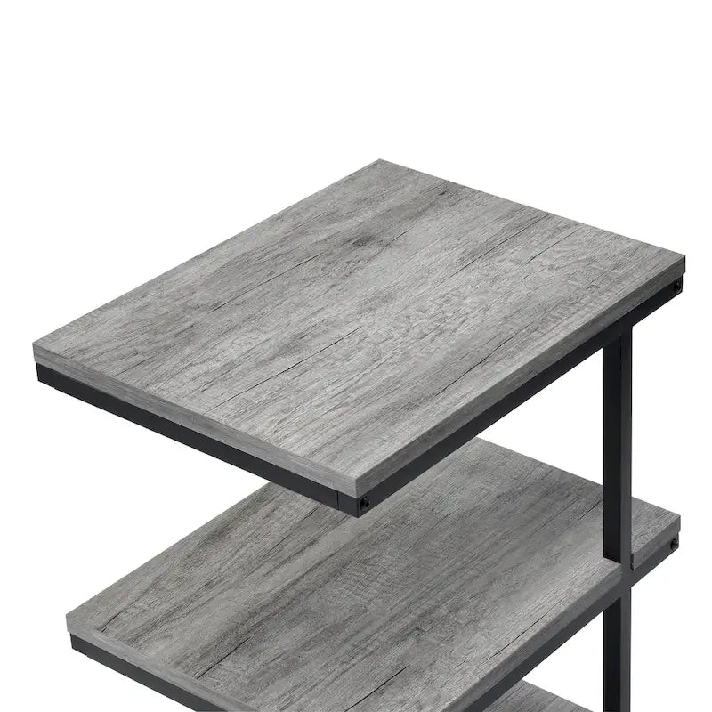 Jolle Contemporary 19-inch Wood 2-Shelf Side Table by Furniture of America