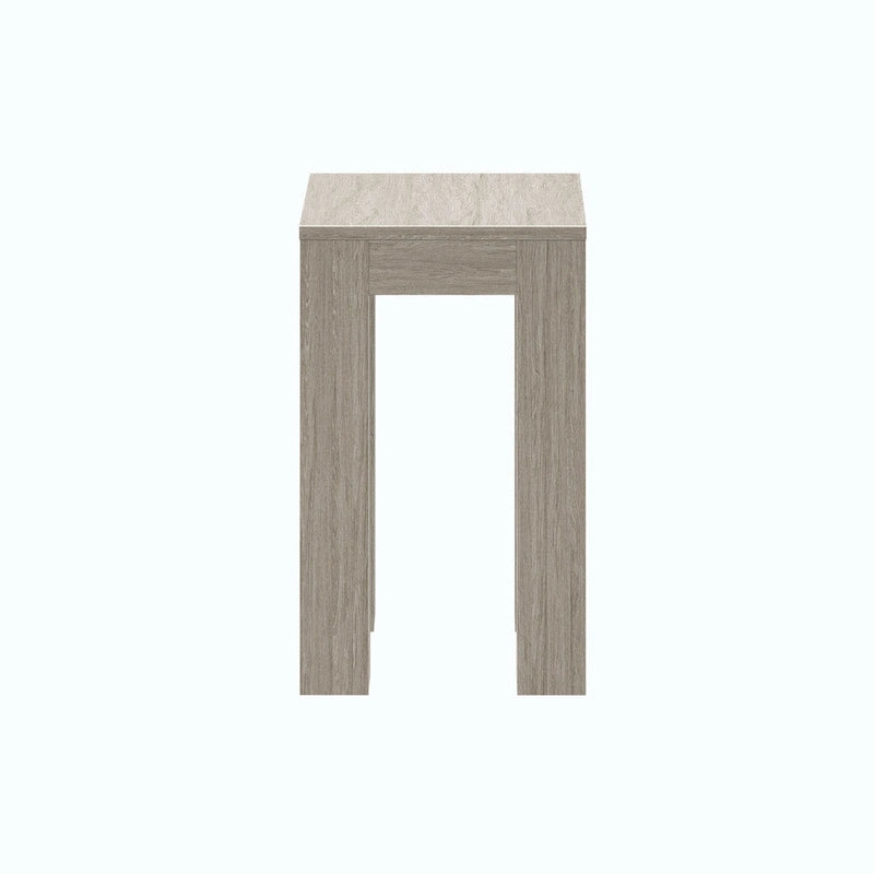 Plank and Beam Modern Rectangular Side Table - 25