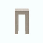 Plank and Beam Modern Rectangular Side Table - 25