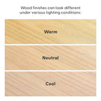 Plank and Beam Modern Rectangular Side Table - 25