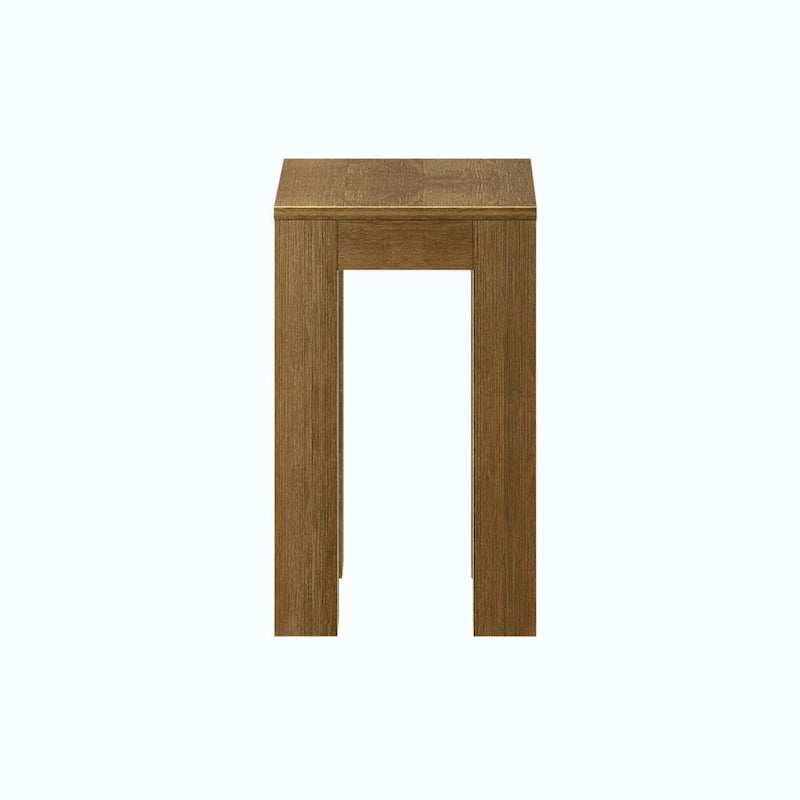 Plank and Beam Modern Rectangular Side Table - 25