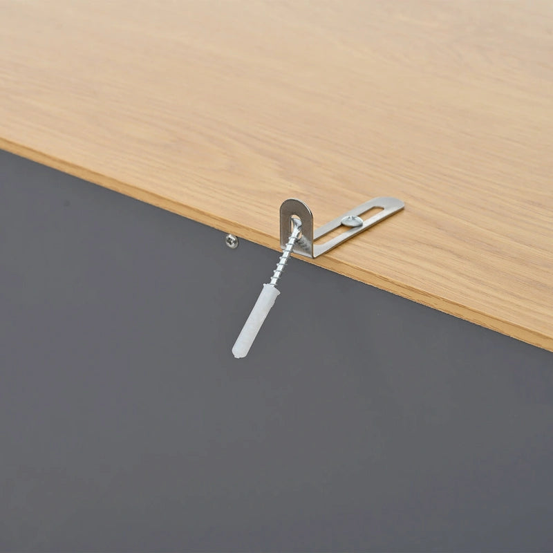 40.2x20x71.3 High Freestanding Kitchen Pantry Large Cupboard Storage Cabinet with 2 Drawers 2 Adjustable Shelves 8 Door Shelves