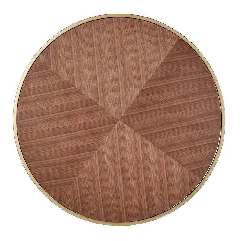 Cooke Round Table with Metal Base from iNSPIRE Q Modern