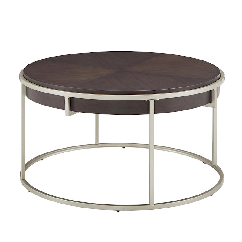 Cooke Round Table with Metal Base from iNSPIRE Q Modern