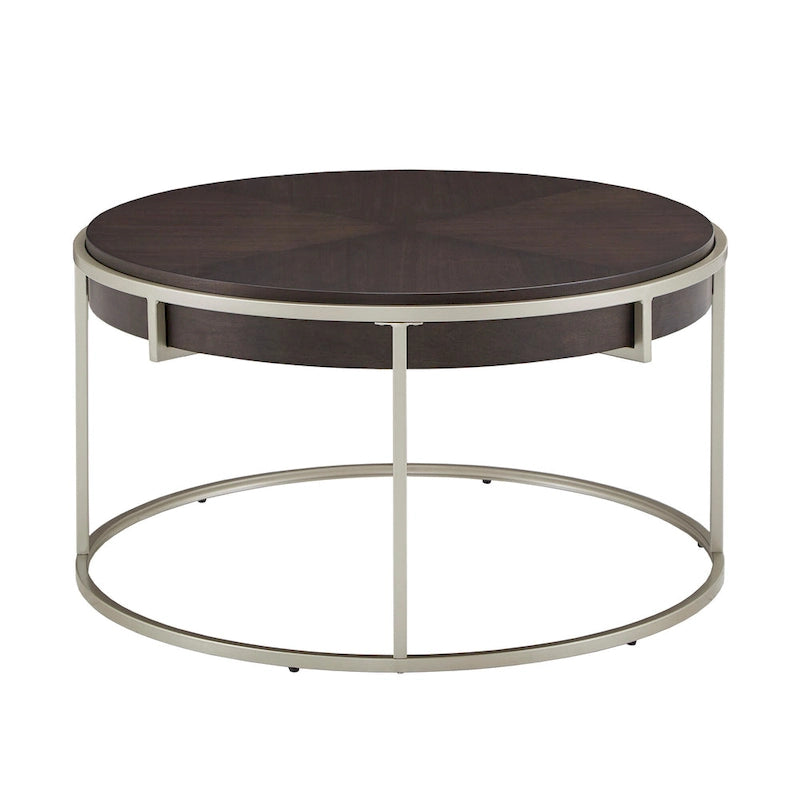 Cooke Round Table with Metal Base from iNSPIRE Q Modern
