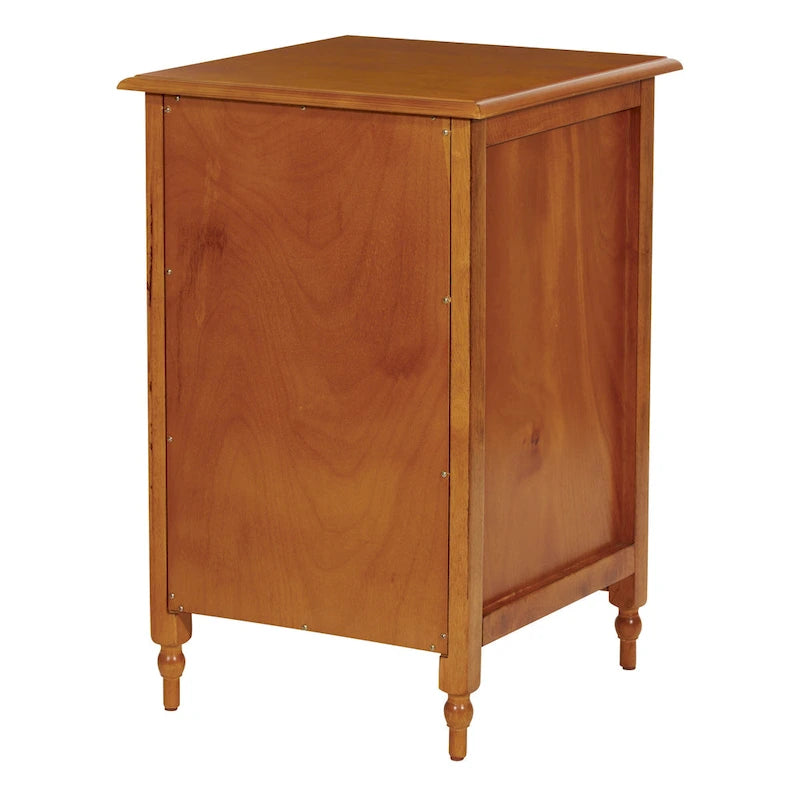 Knob Hill File Cabinet in Antique Cherry Finish